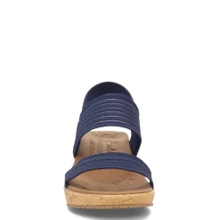 Skechers Wedges|Women's Cali, Beverlee - Sheer Luck Sandal Navy