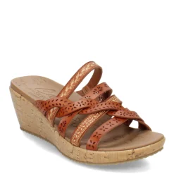Skechers Wedges|Women's Cali, Beverlee - New Resort Sandal Luggage