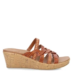 Skechers Wedges|Women's Cali, Beverlee - New Resort Sandal Luggage