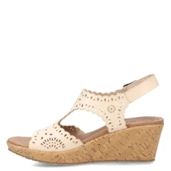 Skechers Wedges|Women's Cali, Beverlee - Easy To Adore Sandal Off White