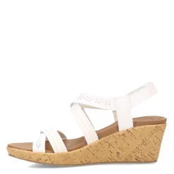 Skechers Wedges|Women's Cali, Beverlee - Delicate Glow Sandal White