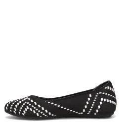 Skechers Slip-On Shoes|Women's , Cleo 2.0 - Be Amazed Flat Black/White
