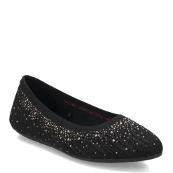 Skechers Flats|Women's , Cleo 2.0 - Glitzy Daze Flat Black