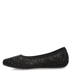 Skechers Flats|Women's , Cleo 2.0 - Glitzy Daze Flat Black