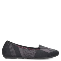 Skechers Flats|Women's , Cleo 2.0 - I'm Impressed Flat Black/Charcoal