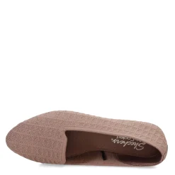 Skechers Flats|Women's , Cleo 2.0 - Look At You Flat Taupe