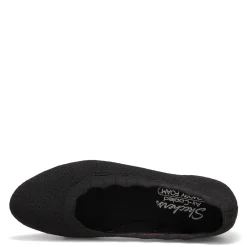 Skechers Flats|Women's , Cleo 2.0 - Love Spell Flat Black