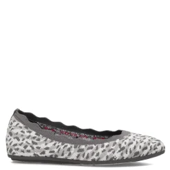 Skechers Slip-On Shoes|Women's , Cleo 2.0 - Uninhibited Flat Charcoal