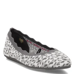 Skechers Flats|Women's , Cleo 2.0 - Uninhibited Flat Charcoal