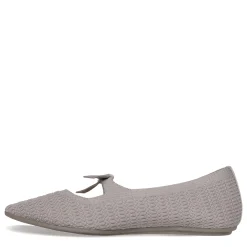 Skechers Flats|Women's , Cleo Point - Nostalgic Days Flat Taupe