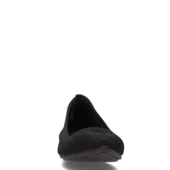 Skechers Flats|Women's , Cleo Point Slip-On Black