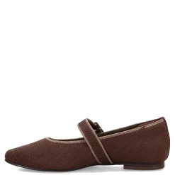 Skechers Flats|Women's , Cleo Snip Mary Jane Flat Chocolate