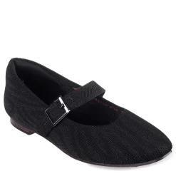 Skechers Flats|Women's , Cleo Snip Mary Jane Flat Black/Black