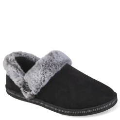 Skechers Slip-On Shoes|Women's , Cozy Campfire Fresh Toast Slipper Black