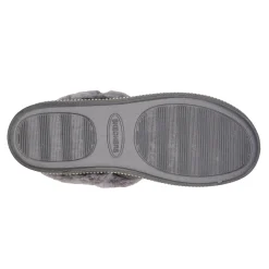 Skechers Slippers|Women's , Cozy Campfire Fresh Toast Slipper Charcoal