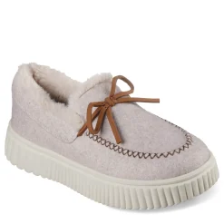Skechers Slippers|Women's , Cozy Ojai Slip-On Natural