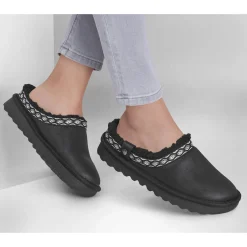 Skechers Clogs & Mules|Women's , Cozy Up - Idlewild Clog Black