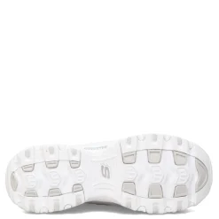 Skechers Clogs & Mules|Women's , D'lites - Bright Sky Sneaker White Silver