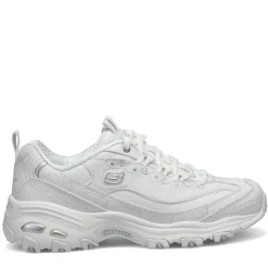 Skechers Sneakers & Athletic|Women's , D'Lites - Fresh Start Sneaker White Silver