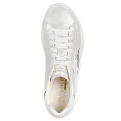 Skechers Sneakers & Athletic|Women's , Eden LX - Slight Shimmer Sneaker Off White