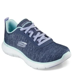 Skechers Sneakers & Athletic|Women's , Flex Appeal 5.0 - Modern Times Sneaker Navy Multi