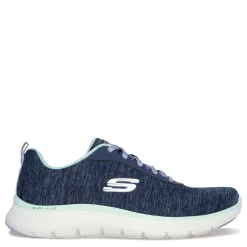 Skechers Sneakers & Athletic|Women's , Flex Appeal 5.0 - Modern Times Sneaker Navy Multi