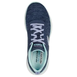 Skechers Sneakers & Athletic|Women's , Flex Appeal 5.0 - Modern Times Sneaker Navy Multi