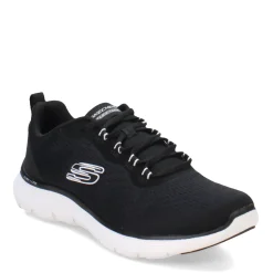 Skechers Sneakers & Athletic|Women's , Flex Appeal 5.0 Sneaker Black/White