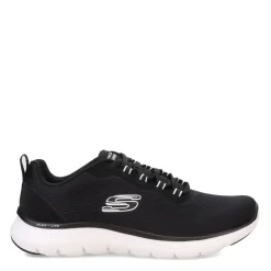 Skechers Sneakers & Athletic|Women's , Flex Appeal 5.0 Sneaker Black/White