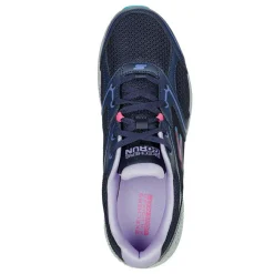 Skechers Sneakers & Athletic|Women's , GO RUN Consistent - Vivid Horizon Running Shoe - Wide Width Navy/Lavender