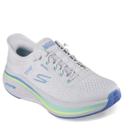 Skechers Sneakers & Athletic|Women's , GO RUN Elevate 2.0 Slip-Ins - Banyan Running Shoe Grey/Blue