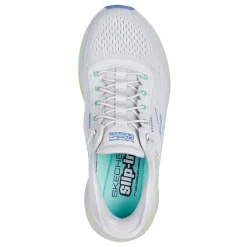 Skechers Slip-On Shoes|Women's , GO RUN Elevate 2.0 Slip-Ins - Banyan Running Shoe Grey/Blue