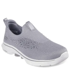 Skechers Slip-On Shoes|Women's , GO WALK 7 - Blink Sneaker Gray