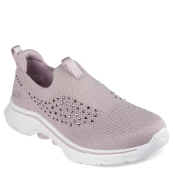 Skechers Slip-On Shoes|Women's , GO WALK 7 - Blink Sneaker Mauve