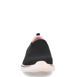 Skechers Slip-On Shoes|Women's , GO WALK 7 - Vina Sneaker Black Pink