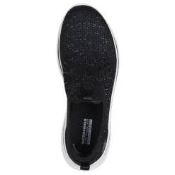 Skechers Slip-On Shoes|Women's , GO WALK 7 - Blink Sneaker Black