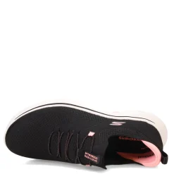 Skechers Sneakers & Athletic|Women's , GO WALK 7 - Abie Sneaker Black Hot Pink