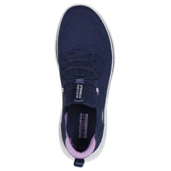 Skechers Sneakers & Athletic|Women's , GO WALK 7 - Abie Sneaker Navy Lavender