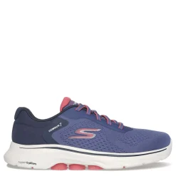 Skechers Sneakers & Athletic|Women's , GO WALK 7 - Cosmic Waves Sneaker Navy Coral