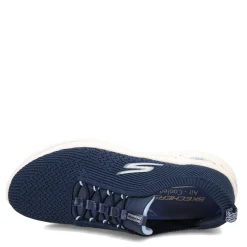 Skechers Sneakers & Athletic|Women's , GO WALK Arch Fit - Crystal Waves Sneaker Navy Blue