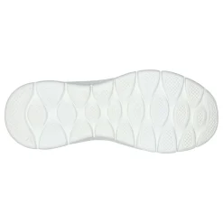 Skechers Sneakers & Athletic|Women's , GO WALK FLEX - Striking Look Walking Shoe White/Silver