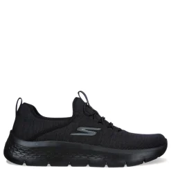 Skechers Sneakers & Athletic|Women's , GO WALK FLEX - Lucy Sneaker Black/Black