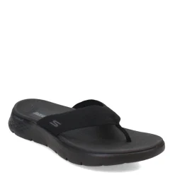 Skechers Sandals|Women's , GO WALK Flex Sandal - Splendor Sandal Black