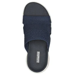 Skechers Sandals|Women's , GO WALK FLEX - Elation Sandal Navy
