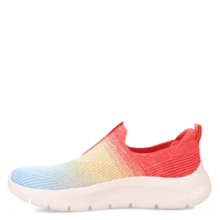 Skechers Sneakers & Athletic|Women's , GO WALK Flex - Cali Sunset Sneaker Red Multi