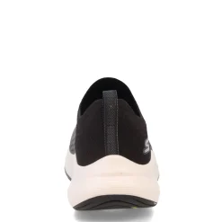 Skechers Sneakers & Athletic|Women's , GO WALK Max Walker Sally Sneaker Black White