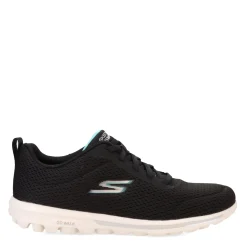 Skechers Sneakers & Athletic|Women's , GO WALK Travel - Fun Journey Sneaker - Wide Width Black