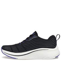 Skechers Sneakers & Athletic|Women's , GOrun Max Cushioning Elite 2.0 Sneaker Black Purple Flower
