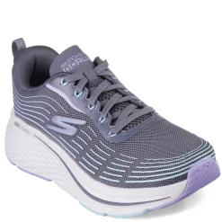 Skechers Sneakers & Athletic|Women's , GOrun Max Cushioning Elite 2.0 Sneaker Grey / Purple
