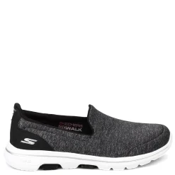 Skechers Sneakers & Athletic|Women's , GOwalk 5 - Honor Slip-On Black / White